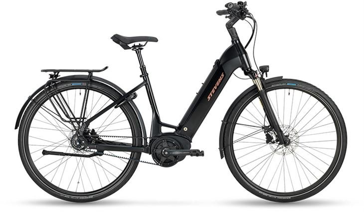 Stevens E-Courier Luxe Forma 21 52cm Stealth black 500Wh