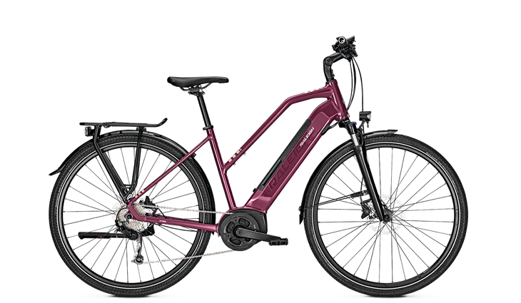 RALEIGH Kent 9 | Trapez | L53 | Cassis | 500Wh | 22