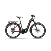 Haibike Trekking 9 | Lowstep | Gr.L | anthrazit/red |625Wh