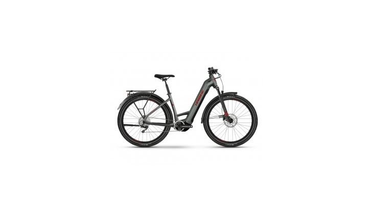 Haibike Trekking 5 | Low S/38 | olive/red | 750Wh | 23